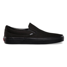 Vans: Чёрные ботинки  Classic Slip On