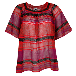 M Missoni: Многоцветный топ 