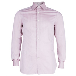 Ermenegildo Zegna: Розовая рубашка 