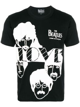 The Beatles X Comme Des Garçons: Чёрная футболка 