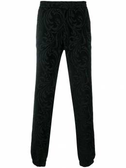 Versace: Брюки  Barocco из штапеля