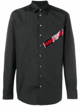 Dsquared2: Рубашка с принтом 
