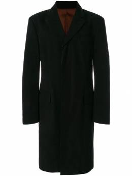 Jean Paul Gaultier Pre-Owned: Чёрное пальто 