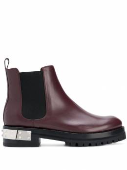 Alexander McQueen: Бордовые ботинки 