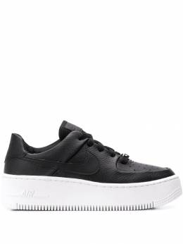 Nike: Чёрные кроссовки  Air Force 1 Sage