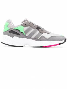 adidas: Зелёные кроссовки  Yung-96