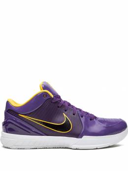 Nike: Фиолетовые кроссовки  Kobe 4 Protro