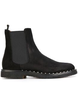 Valentino: Чёрные ботинки 