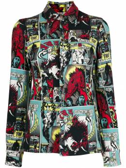 Jean Paul Gaultier Pre-Owned: Рубашка с принтом 