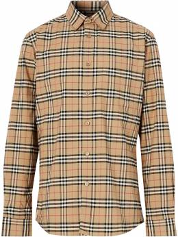 Burberry: Рубашка стрейч 