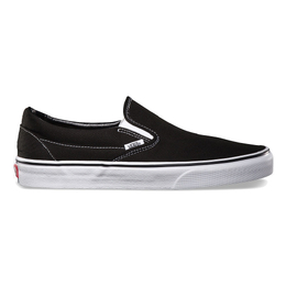Vans: Чёрные кеды  Classic Slip On