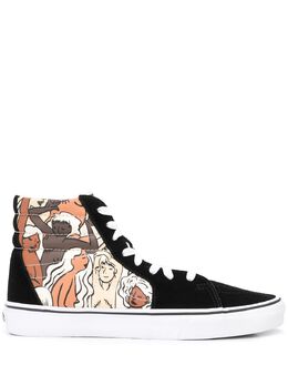 Vans: Чёрные кроссовки 