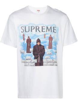 Supreme: Белая футболка  Levitation