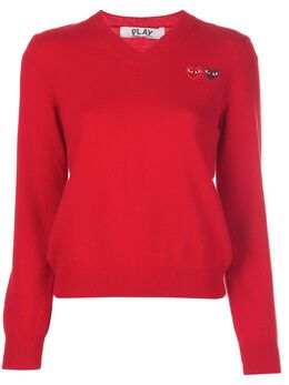 Comme Des Garçons Play: Трикотажный свитер  Heart