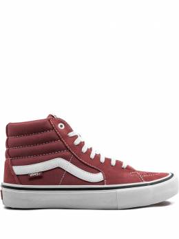 Vans: Красные кроссовки  Sk8-Hi Pro