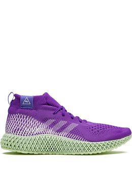 adidas: Фиолетовые кроссовки 
