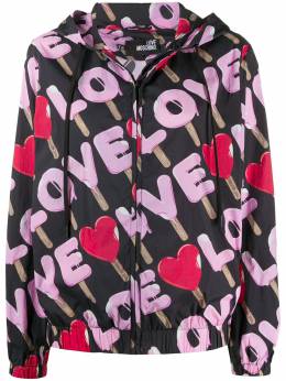 Love Moschino: Куртка с принтом 