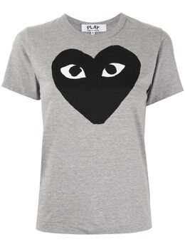Comme Des Garçons Play: Футболка с принтом 