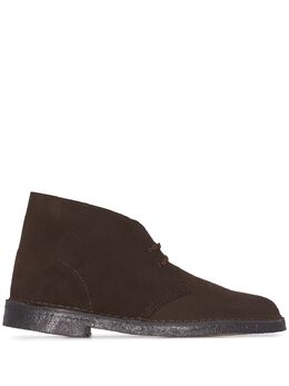 Clarks Originals: Коричневые ботинки 