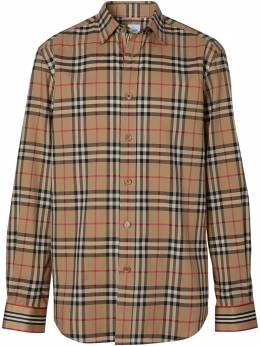 Burberry: Рубашка  Vintage Check в полоску