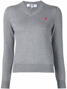 Comme Des Garçons Play: Короткий свитер  Heart
