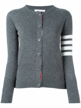 Thom Browne: Кардиган  4-Bar в полоску