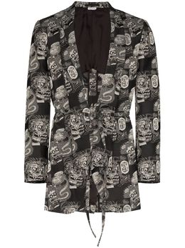 Comme Des Garçons Homme Plus: Жаккардовые пиджаки 