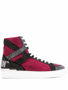 Philipp Plein: Чёрные кроссовки  Money Beast