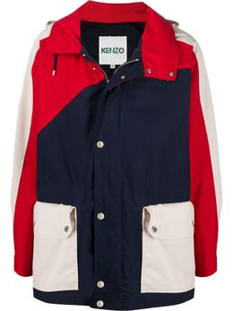 Kenzo: Пуховик с длинным рукавом 