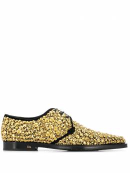Dolce & Gabbana: Жёлтые туфли 