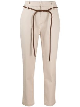 Brunello Cucinelli: Бежевые брюки 