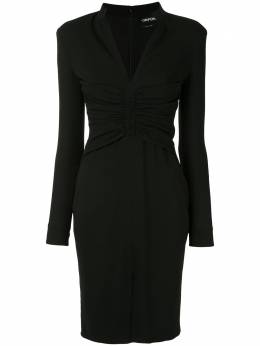Tom Ford: Платье с v-образным вырезом 