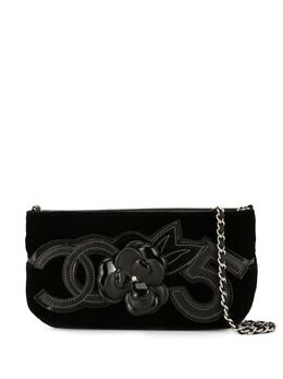 Chanel Pre-Owned: Чёрная сумка 