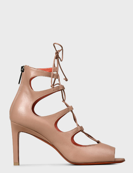 SANTONI: Бежевые босоножки 