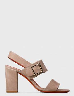 SANTONI: Бежевые босоножки 