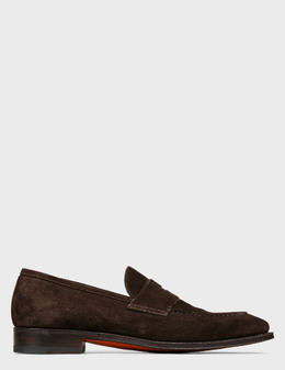 SANTONI: Коричневі туфлі 