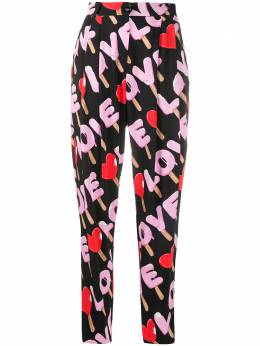 Love Moschino: Чёрные брюки 