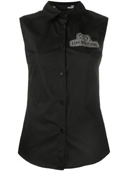 Love Moschino: Рубашка без рукава 