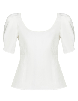 BROCK COLLECTION: Белая блуза 
