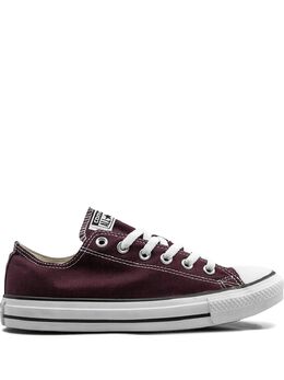 Converse: Бордовые кроссовки 