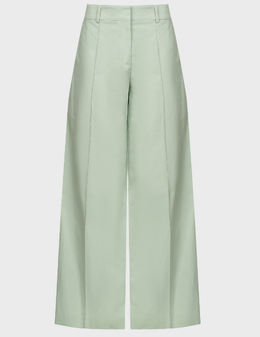 JIL SANDER: Зелёные брюки 