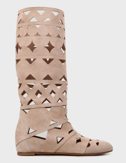 CASADEI: Бежевые сапоги 