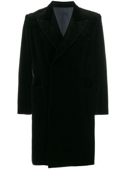 Jean Paul Gaultier Pre-Owned: Бархатное пальто 