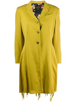 Jean Paul Gaultier Pre-Owned: Однобортное пальто 