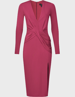 CUSHNIE: Розовое платье 