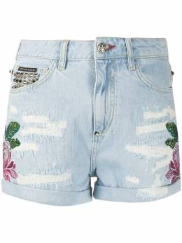 Philipp Plein: Джинсовые шорты 