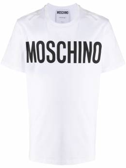 Moschino: Футболка с принтом 