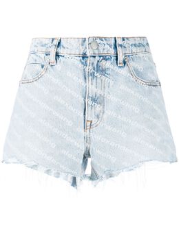 Alexander Wang: Джинсовые шорты  Bite