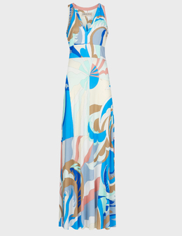EMILIO PUCCI: Многоцветное платье 