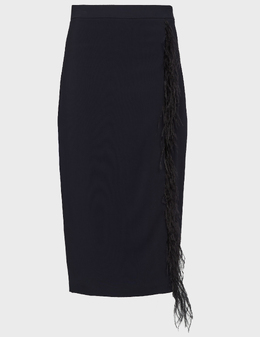 CUSHNIE: Синяя юбка 